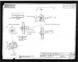 Manufacturer's drawing for Lockheed Corporation P-38 Lightning. Drawing number 202711