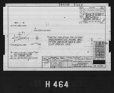 Manufacturer's drawing for North American Aviation B-25 Mitchell Bomber. Drawing number 98-61364
