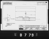 Manufacturer's drawing for Lockheed Corporation P-38 Lightning. Drawing number 198907