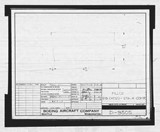 Manufacturer's drawing for Boeing Aircraft Corporation B-17 Flying Fortress. Drawing number 21-9505