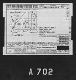 Manufacturer's drawing for North American Aviation B-25 Mitchell Bomber. Drawing number 62B-52281