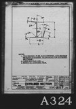 Manufacturer's drawing for Chance Vought F4U Corsair. Drawing number cvc-2117
