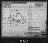 Manufacturer's drawing for North American Aviation B-25 Mitchell Bomber. Drawing number 98-53483