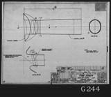 Manufacturer's drawing for Chance Vought F4U Corsair. Drawing number 10522