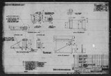 Manufacturer's drawing for North American Aviation B-25 Mitchell Bomber. Drawing number 98-345146