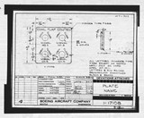 Manufacturer's drawing for Boeing Aircraft Corporation B-17 Flying Fortress. Drawing number 1-17108