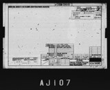 Manufacturer's drawing for North American Aviation B-25 Mitchell Bomber. Drawing number 108-31610