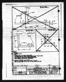 Manufacturer's drawing for North American Aviation AT-6 Texan / Harvard. Drawing number 1E117