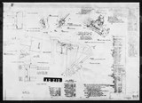 Manufacturer's drawing for North American Aviation B-25 Mitchell Bomber. Drawing number 98-62501