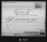 Manufacturer's drawing for North American Aviation B-25 Mitchell Bomber. Drawing number 98-61336