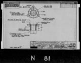Manufacturer's drawing for Lockheed Corporation P-38 Lightning. Drawing number 196834