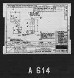Manufacturer's drawing for North American Aviation B-25 Mitchell Bomber. Drawing number 62A-48088