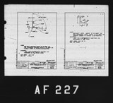 Manufacturer's drawing for North American Aviation B-25 Mitchell Bomber. Drawing number 1e5