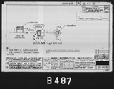 Manufacturer's drawing for North American Aviation P-51 Mustang. Drawing number 104-44004