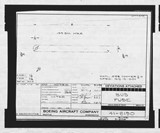 Manufacturer's drawing for Boeing Aircraft Corporation B-17 Flying Fortress. Drawing number 41-8190