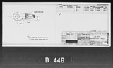 Manufacturer's drawing for Boeing Aircraft Corporation B-17 Flying Fortress. Drawing number 1-21072