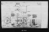 Manufacturer's drawing for North American Aviation B-25 Mitchell Bomber. Drawing number 98-53341