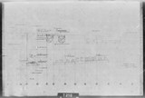 Manufacturer's drawing for North American Aviation B-25 Mitchell Bomber. Drawing number 108-53005