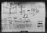 Manufacturer's drawing for North American Aviation B-25 Mitchell Bomber. Drawing number 98-53410