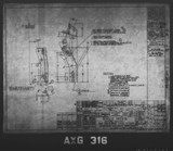 Manufacturer's drawing for Chance Vought F4U Corsair. Drawing number 34052