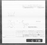 Manufacturer's drawing for Bell Aircraft P-39 Airacobra. Drawing number 33-769-101