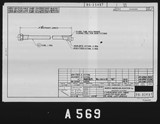 Manufacturer's drawing for North American Aviation P-51 Mustang. Drawing number 99-33497