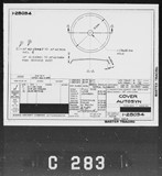 Manufacturer's drawing for Boeing Aircraft Corporation B-17 Flying Fortress. Drawing number 1-28034