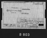 Manufacturer's drawing for North American Aviation B-25 Mitchell Bomber. Drawing number 108-58861