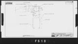 Manufacturer's drawing for Lockheed Corporation P-38 Lightning. Drawing number 203073