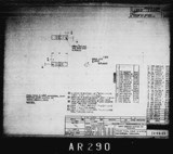 Manufacturer's drawing for North American Aviation B-25 Mitchell Bomber. Drawing number 34-48100