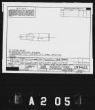 Manufacturer's drawing for Lockheed Corporation P-38 Lightning. Drawing number 197422