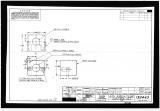 Manufacturer's drawing for Lockheed Corporation P-38 Lightning. Drawing number 195443