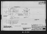 Manufacturer's drawing for North American Aviation B-25 Mitchell Bomber. Drawing number 108-632116