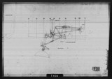 Manufacturer's drawing for North American Aviation B-25 Mitchell Bomber. Drawing number 108-34544