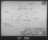 Manufacturer's drawing for Chance Vought F4U Corsair. Drawing number 10599
