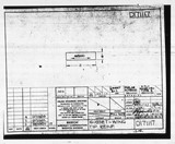 Manufacturer's drawing for Beechcraft Beech Staggerwing. Drawing number D171117