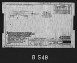 Manufacturer's drawing for North American Aviation B-25 Mitchell Bomber. Drawing number 108-53361