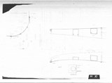Manufacturer's drawing for Curtiss-Wright P-40 Warhawk. Drawing number 75-06-002