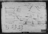 Manufacturer's drawing for North American Aviation B-25 Mitchell Bomber. Drawing number 98-53453