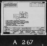 Manufacturer's drawing for Lockheed Corporation P-38 Lightning. Drawing number 194909