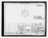 Manufacturer's drawing for Beechcraft AT-10 Wichita - Private. Drawing number 104041