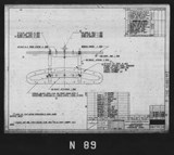 Manufacturer's drawing for North American Aviation B-25 Mitchell Bomber. Drawing number 98-730114