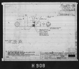 Manufacturer's drawing for North American Aviation B-25 Mitchell Bomber. Drawing number 108-58404