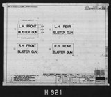 Manufacturer's drawing for North American Aviation B-25 Mitchell Bomber. Drawing number 108-61186
