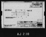 Manufacturer's drawing for North American Aviation B-25 Mitchell Bomber. Drawing number 108-538180