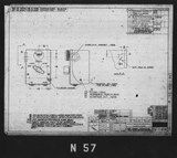 Manufacturer's drawing for North American Aviation B-25 Mitchell Bomber. Drawing number 98-71034