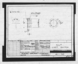 Manufacturer's drawing for Boeing Aircraft Corporation B-17 Flying Fortress. Drawing number 41-92