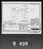 Manufacturer's drawing for Boeing Aircraft Corporation B-17 Flying Fortress. Drawing number 1-21059