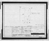 Manufacturer's drawing for Boeing Aircraft Corporation B-17 Flying Fortress. Drawing number 41-838
