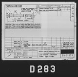 Manufacturer's drawing for North American Aviation P-51 Mustang. Drawing number 99-51839